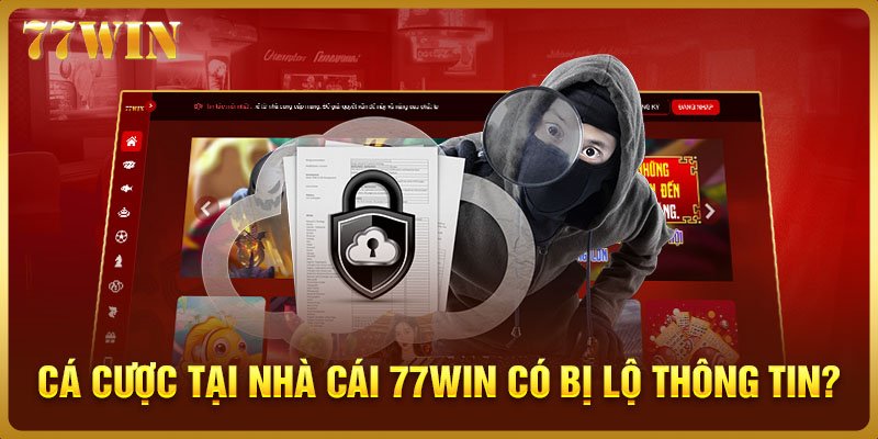 Cá cược tại nhà cái 77WIN có bị lộ thông tin hay không?